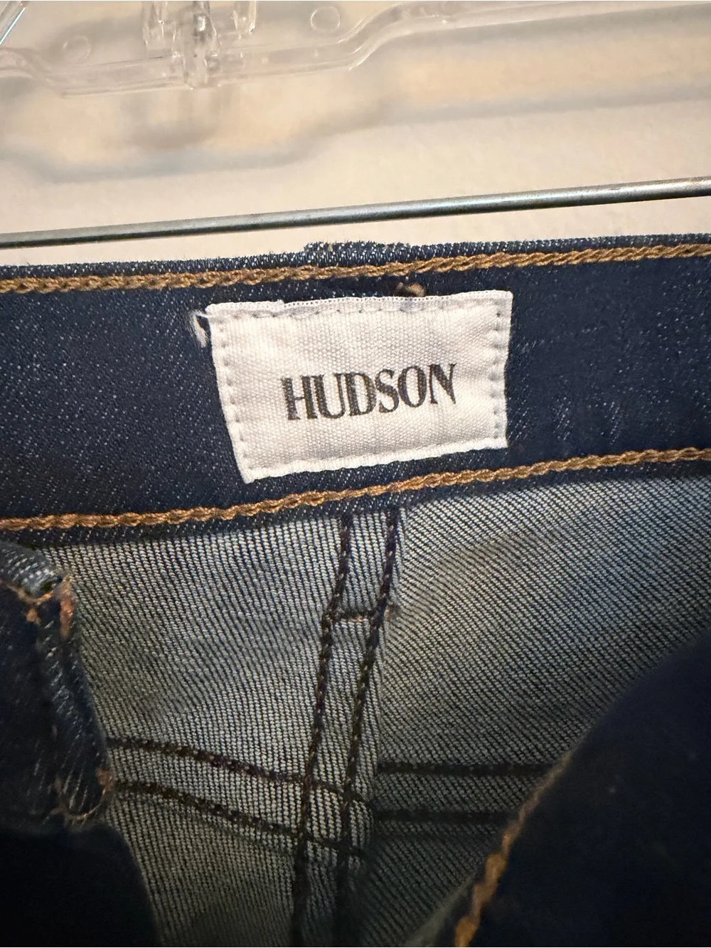 Hudson Jeans Dark Blue Wide Leg Flare Jeans